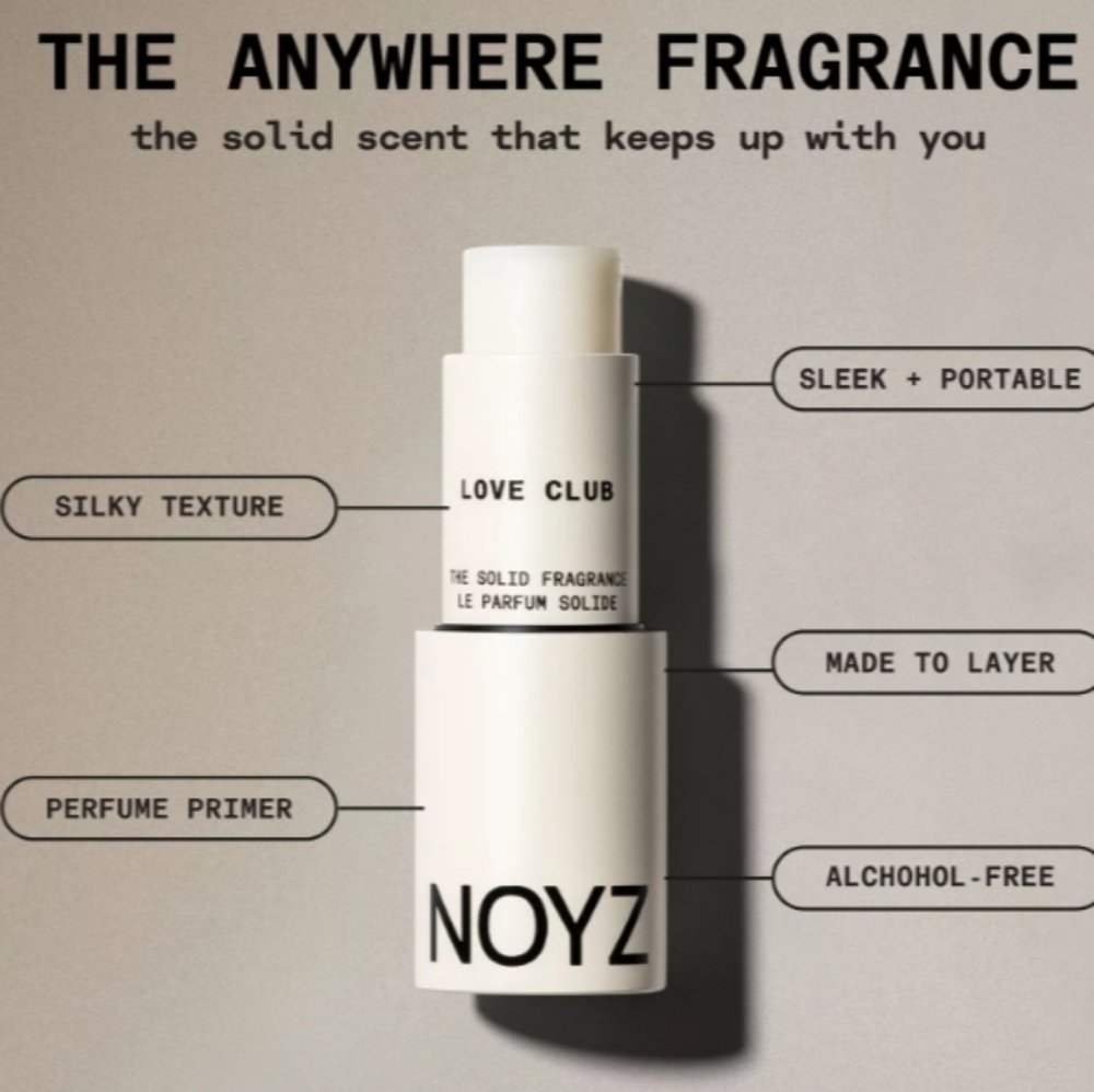 Noyz Love Club Solid Fragrance - Elegant White